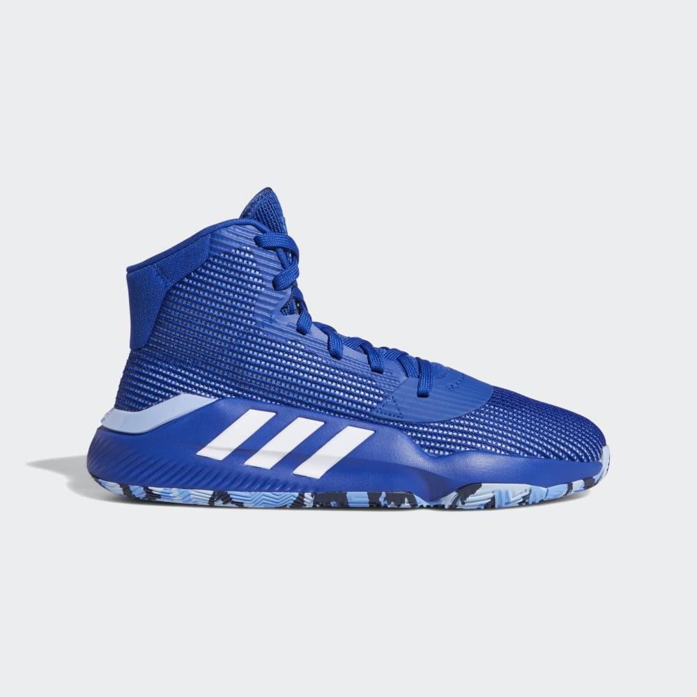 Adidas Men's Pro Bounce 2019 Basketball Shoes Royal/White/Blue Ireland EF0473